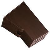 HEALSOPTHY Holzmaserung Küchenmesserhalter Aufbewahrungsregal mit Flachem Boden für Cutter und Küchenutensilien Stabiles Küchen Desktop Schneidewerkzeugständer für Zuhause