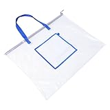 EPIGEIST tragbare Aufbewahrungstasche Plakatordner große Poster-Aufbewahrungstasche Plakatröhre Poster-Tragetasche Aufbewahrungstasche für Postertafeln Plakatkoffer PVC Blue