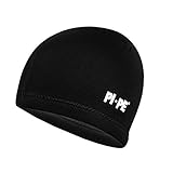 PI-PE Neopren-Haube Tauchhaube Haube 3 mm Surfen Schwimmen Triathlon Neoprenanzug Kopfhaube Herren Damen Warm, schwarz, S