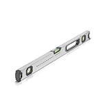 STAHLWERK Wasserwaage W-600 ST aus Aluminium mit 600 mm Länge magnetische Richtwaage | Magnet-Wasserwaage | Aluminium-Wasserwaage