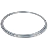 VOSS.farming Spanndraht 55m x 3,8mm, verzinkter Stahldraht für Maschendrahtzäune, Befestigungsdraht, für Wildzaun