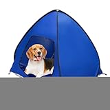 Hundezelt für Camping, faltbarer, wasserdichter Haustierunterstand für Katzen und Hunde, Schattenzelt für den Außenbereich, perfekt für Rasen, Garten, Terrasse, Picknicks, Ausflüge und Hinterhof
