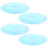 Ipetboom 4 Stück Ersatzdeckel für Nachttopf und Urinflasche aus Kunststoff Auslaufsicherer Deckel für Tragbare Toiletten und Kindertöpfe Zubehör für Badezimmer