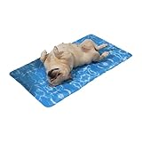 Generisch Hundekühlmatte | rutschfeste Kühlunterlage Für Hunde | Haustierzubehör Für Katzen Welpen Schlafzimmer Wohnzimmer Terrasse Klein Mittel