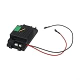 Solaughguy Kinder Elektroauto Empfänger, CLB084-4D 12V, CLB084-1C 6V, Fernbedienung Kinderfahrzeug Geschwindigkeitsregler Empfänger, Fernbedienung Pairing (CLB084-1C 6V)