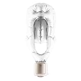 Krups Trockenhaube, 2 Temperaturstufen, Kaltluft-Funktion, Für voluminöses Haar, Langes Kabel, Aufbewahrungstasche, 600 Watt, Weiß, CF6000N1