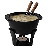Boska Fondue-Set Party Mini/Für Käsefondue und Soße / 300 ml/Spülmaschinenfester Fonduetopf