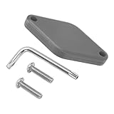 Yohuton Fahrrad-Tracker, GPS-Tracker-Hülle für Fahrradhalterung, langlebige Fahrradhalter-Diebstahlschutzabdeckung, verstecktes und diebstahlsicheres Schraubendesign(grau)