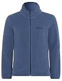 Jack Wolfskin Unisex Kinder Taunus Fleece-Jacke, Evening Sky, 128 EU
