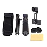 Mocturnity 10-300X Zoom HD Tragbares, Starkes Fernglas mit Großer Reichweite, Professionelles Fernglas, Monokular-Teleskop, Schwache Nachtsicht, Schwarz