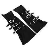 Homoyoyo 1 Paar Halloween-Armband Halloween-Cosplay-stütze Patrouillieren Zappeln Masken -armbänder Maskerade Liste Bewachen Kostüm Für Erwachsene Favorisieren Stoff Black