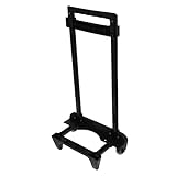 KAILIKETIY Faltbarer Aluminium einkaufswagen mit Teleskopgriff Große Kapazität Ergonomischer Griff Leicht und Robust für Einkaufen Reisen und Umzüge Kompakt Verstaubar