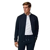 Hackett London Herren Hs Resort Track Fz Sweatshirt, Blau (Marineblau), XL