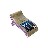 Catit Kratzpappe für Katzen, Kratzliege aus Pappe, mit Katzenminze, Length 40.6cm (18')