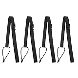 Alasum 4 Stück 4 Stück Snowboard Leash mit Verstellbaren Skischuh Tragegurten aus Robustem Material Universell Kompatibel für Ski und Snowboardausrüstung für Outdoor Winterausflüge
