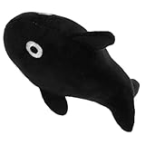 DRESSOOS Interaktives für Hunde Welpe Spielzeugkorb für Hunde Hase Interactive Dog Toys Puppy Toys Quietschspielzeug für Hunde in Tierform für Haustiere Plüsch Black
