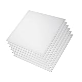 Lichttechnik24 6x LED-Panel, 62x62cm, Backlit, 36W, 3600lm, 4000K (neutralweiß), inkl. Netzteilen, LED Bürolampen für Rasterdecken, Büroleuchten, Deckenleuchte
