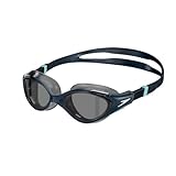 Speedo Damen Biofuse 2.0 Schwimmbrille | Design für Damen | Patentierter Verstellmechanismus | Anti-Beschlag | Wasserdicht | Bequemer Sitz Schwimmbrille, True Navy/Marine Blue, Einheitsgröße