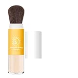 SVCEQZE Mineralischer Sonnenschutzpuder | Mineralischer Sonnenschutzpuder Für Gesicht Mit Ölregulierung,Atmungsaktives -Finish Und Transparenter Look Bei Fettiger Und Sensibler Haut