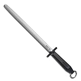 Wetzstahl 30 cm oval Feinzug - Dick Eurocut, Schwarz