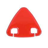 Duroecsain Rückstrahler für Fahrrad – reflektierende Signalisierung hinten für Sicherheit, Zubehör Radfahrer Männer Frauen Jugend Sichtbarkeit Sicherheit hinten