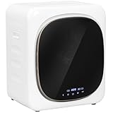 HOMCOM Ablufttrockner 4 kg Wäschetrockner mit Desinfektion, Desodorierung, Smart Mode, Trockner mit Edelstahlwanne, Frontlader, für Wohnung, Haus, Wohnmobile, Weiß