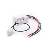 LED-Schalter für Decken- und Wandmontage, klein, 220 V, flammhemmend, 2 Stück