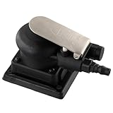 Violiica 75 x 100 mm quadratischer Luftschleifer, pneumatischer Exzenterschleifer und Polierer für Auto, Holz, Metall und Rostentfernung