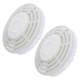 Homoyoyo 2 Stück Nylonborsten Ersatzbürsten für Dampfmop Hitzebeständige Waschbare Reinigungspads für Fliesen Laminat Kompatibel mit Shark Einfacher Austausch Vielseitige Haushaltsreinigung