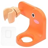 CANIGHT Duschhalterung Shampoo Halter Wandmontierter Duschgelhalter Duschflaschenhalter Duschkopfhalter Duschflaschenregal Duschkopfregal Shampoo Regal Duschkopfhalterung Aus Kunststoff