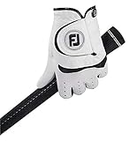 FootJoy Junior Golfhandschuh, Weiß/Schwarz