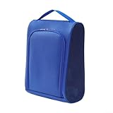 Funktionelle Aufbewahrungstasche für Golfschuhe mit Konstruktion und atmungsaktivem Netzgewebe (blau)