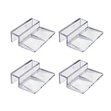 Clip für Aquariumdeckel - Mehrzweck-Abdeckung für Aquarien | Abdeckclip aus Glas für Fischtank, Halterung für Glasabdeckung für 4 Pccs, Klemmen von