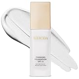MERODA® Changing Foundation [LIGHT TO MEDIUM SKIN] - Foundation Color Changing - Farbwechselnde Foundation für Reife Haut - Make Up Hautton Anpassend - Foundation Gesichts Make Up - 16 Stunden Halt