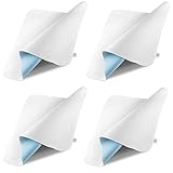 Sensalou Inkontinenzauflage 70x100 wasserdichte Bett Inkontinenzunterlage waschbar, atmungsaktiv