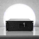 4U Servergehäuse Rack Gehäuse,450x430x177mm Netzwerkschrank, 4u Serverschrank für IT-Geräte, A/V-Geräte