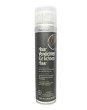 Hairfor2 Haarverdichtungsspray gegen lichtes Haar | Haarpuder | Streuhaar | Haarauffüller | Haarausfall | Haarverdichter (400ml, Mittelbraun)