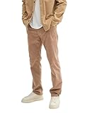TOM TAILOR Herren Marvin Straight Hose aus Cord, 13626 - Parasol Brown, 34/32