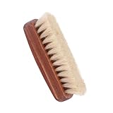 WRITWAA Pferdehaar polierbürste schuhputzbürste schuhbürste schuhputz bürste schuhputz Set Schuhputzmittelset Schuhputzmaschine Schuhpflege Entstaubung Schuhputzer polieren Schuhe Hölzern