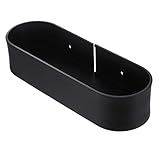 Yardenfun Bohren Badezimmer Duschregal Wandmontage Ablagekorb Schwarz Wandhängendes Aufbewahrungsregal Für Bad Hotel Küche Waschraum Mit Tragkraft