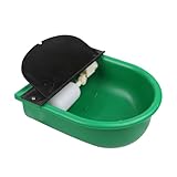 Animal Hydration Bowl - Automatische Ziegenwasserversorgung Haustier Rinder Trinklösung | Saubere Wassersicherung Automatische Rinderbewässerungsschale mit Schwimmsystem für Kühe, Rinder, und