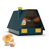 10 Eier Brutkasten for Kleine Häuser Mit Eingebauter Atmosphärenbeleuchtung Automatisches Eierwenden, Ansichtsfenster Und Entlüftung Automatischer Brutkasten for Küken for Wissenschaft Und Bildung
