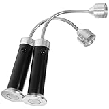 KITANDOVE 2 Stück Magnetische Grilllicht Weihnachtsstrumpffüller Mit Tragetasche Für Männer Grillzubehör Für Außengrill LED Grilllicht Batterie Nicht Im Lieferumfang Enthalten