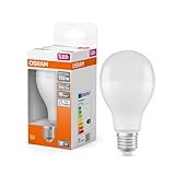 Osram LED-Lampen, klassische Kolbenform, 150 Watts Ersatz, E27, A-shape, 6500 Kelvin, Kaltes Tageslicht, Matt, single Pack