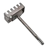 Quadratischer Lochschneider – Oszillierendes Werkzeug – ergonomischer Locher mit rechteckigen Löchern für präzise Nuten auf Gipskarton und Verbindungsmaterialien