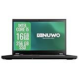 Lenovo Thinkpad PC Notebook Intel i5 7th, 16 GB RAM, 256 GB SSD, 13,3 Zoll Display, WiFi, Windows 11 Pro + Libre Office (Generalüberholt)