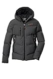 killtec Jungen Steppjacke/Funktionsjacke in Daunenoptik mit Kapuze KOW 230 BYS QLTD JCKT, anthrazit, 164, 43514-000