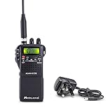 Midland Alan 42 DS CB Multi Band AM/FM Tragbares CB-Funkgerät, umschaltbar auf jede europäische Ländernorm, mit 2-Poliger Zubehörbuchse, digitaler Rauschsperre, starker Klang, C1267