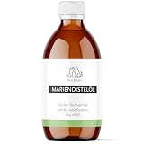 Mariendistelöl 500ml für Hunde, Katzen & Pferde – Premium Naturprodukt - Auch für Barf-Ernährung, Reich an Vitamin E, Omega-6 und Omega-9 – Ideal zur Unterstützung der Gesundheit