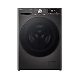 LG W4WR7096YB, Klasse D, Frontlader-Waschtrockner 9-6 kg, 62 x 60 x 85 cm, Wi-Fi, AI Direct Drive, Tiefenreinigung mit Dampf, TurboWash 360, Große Kapazität, Außentür aus gehärtetem Glas, Weiß